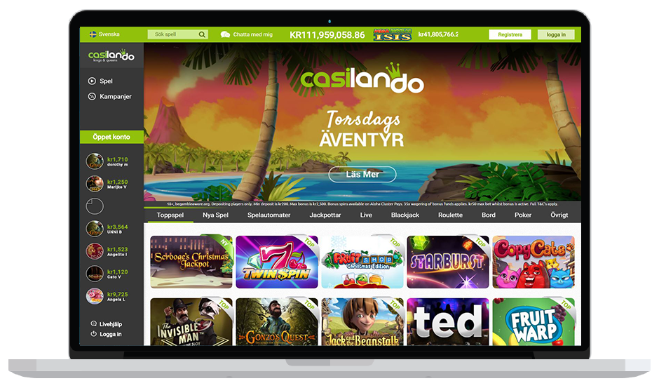casilando casino bonus