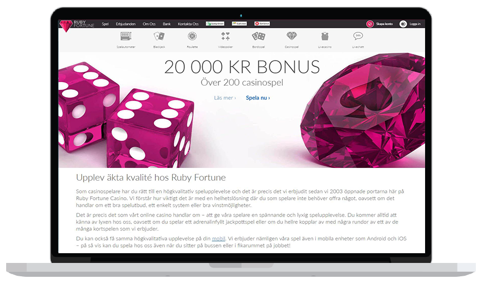 rubyfortune-casino-bonus laptop transparent